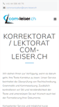 Mobile Screenshot of com-leiser.ch